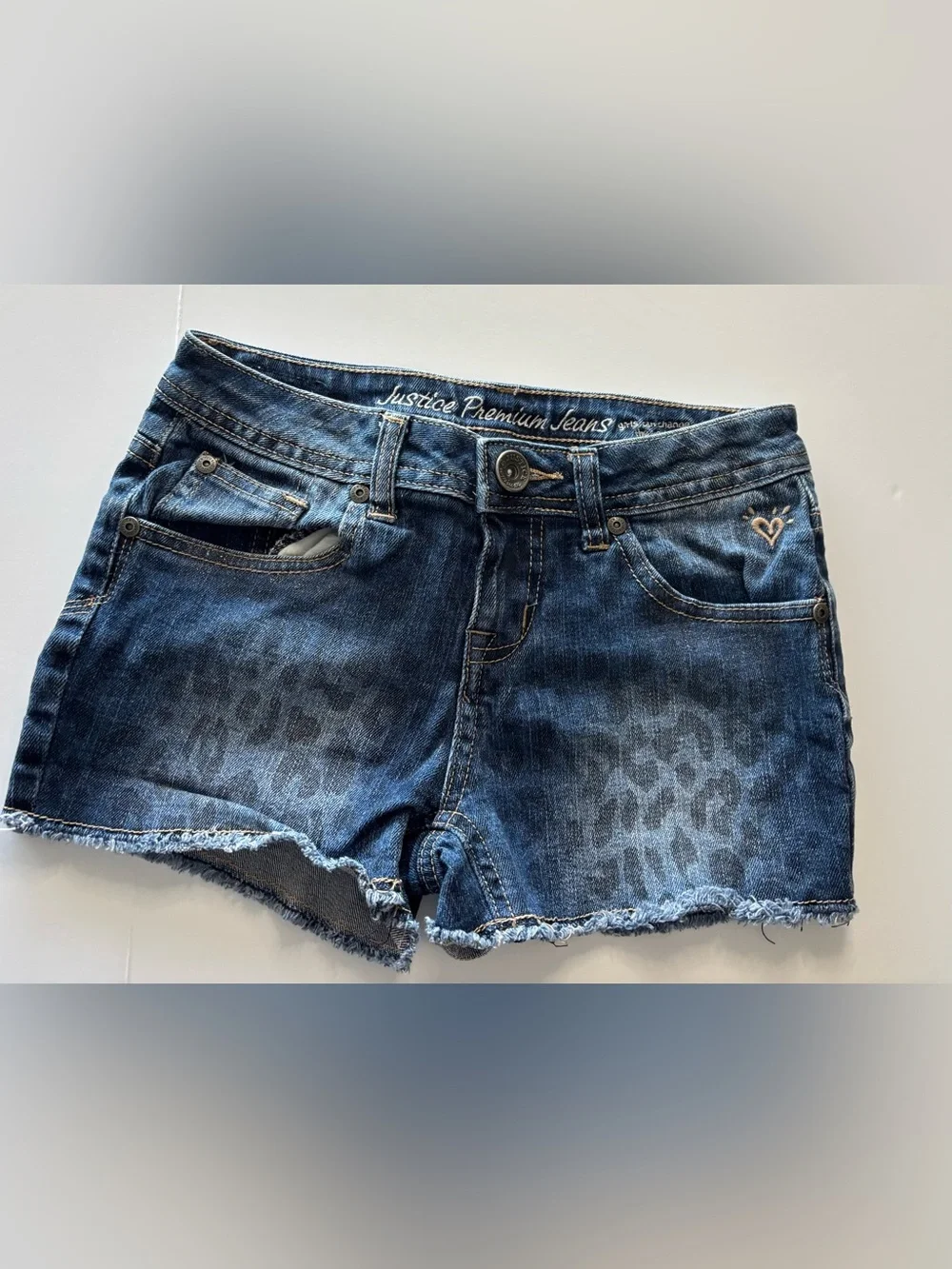 Justice Girls shorts size 10